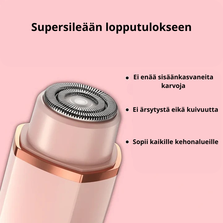 Silkskin- Intiimialueen ajo ilman ärsytystä